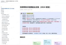互联网知识地图:互联网从业者的互联网知识地图最全合集(2024 新版)-寻路网